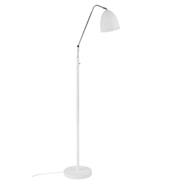 SELSEY Lampa podłogowa Alexander 140 cm biała - Genesis