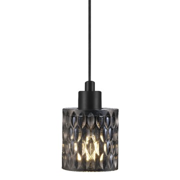 SELSEY Lampa wisząca Hollywood ciemnoszare szkło - Genesis