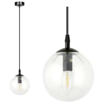 SELSEY Lampa wisząca Fregene transparentna - Genesis