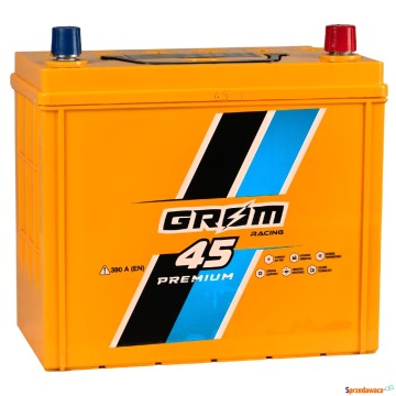 Akumulator Grom Racing 45Ah 390A Japan - Pozostałe części - Zielona Góra - zdjęcie 1