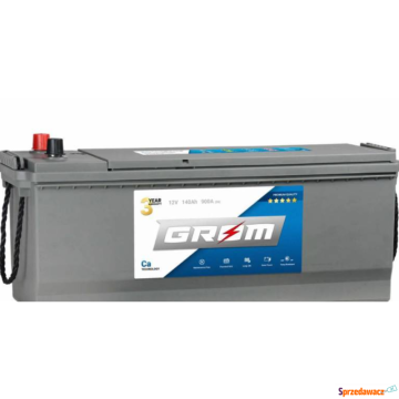 Akumulator 140Ah 900A GROM Premium - Pozostałe części - Zielona Góra - zdjęcie 1