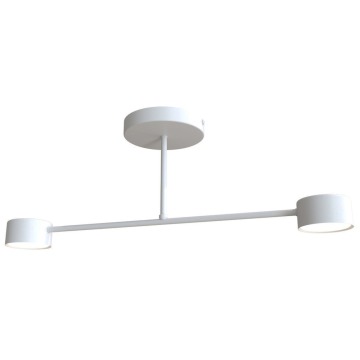 SELSEY Lampa sufitowa Hallo biała x2 - Genesis