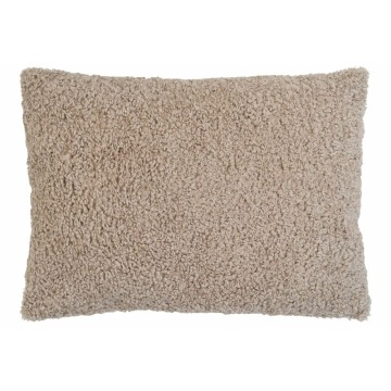 SELSEY Poduszka Tavira 60x45 cm szarobeżowa w tkaninie boucle - Genesis