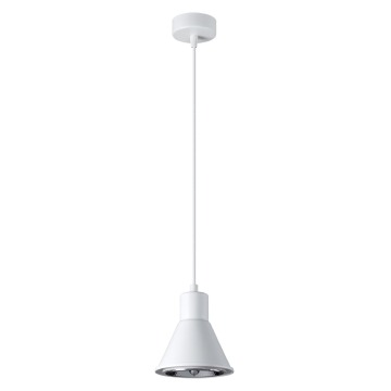 SELSEY Lampa wisząca Choccate średnica 14 cm x1 biała - Genesis