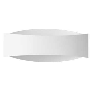 SELSEY Kinkiet ścienny Minave 30x12 cm stalowy biały - Genesis