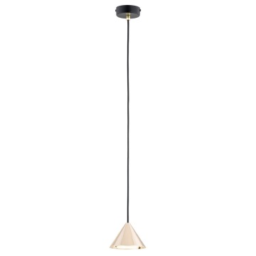 SELSEY Lampa wisząca Elit czarna/złota x1 - Genesis
