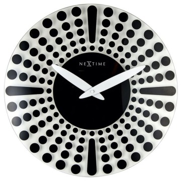 SELSEY Zegar ścienny Dreamtime średnica 43 cm czarny - Genesis