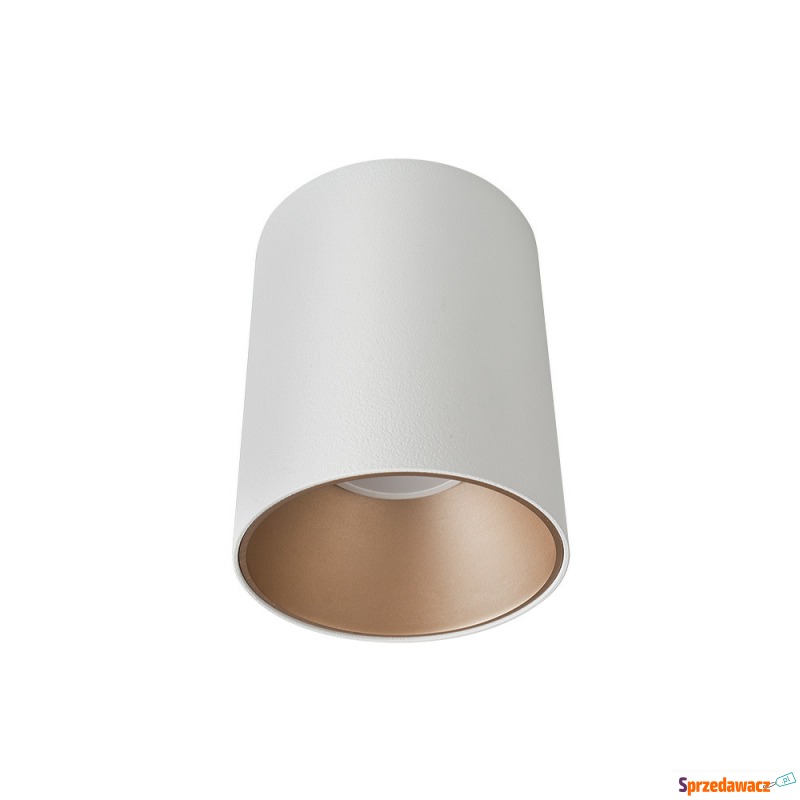SELSEY Spot sufitowy Eye Tone biały ze złotym... - Lampy wiszące, żyrandole - Tarnobrzeg