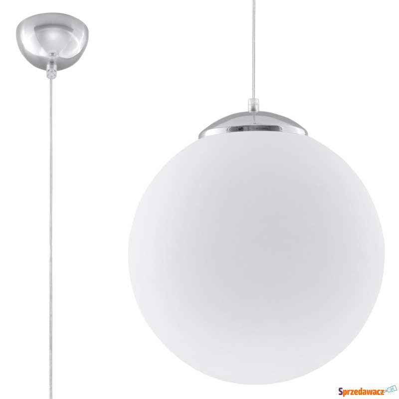 SELSEY Lampa wisząca Blowly średnica 40 cm ch... - Lampy wiszące, żyrandole - Tarnów