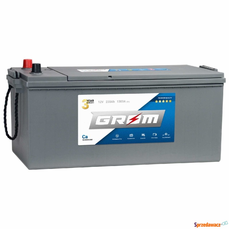 Akumulator GROM Premium 230Ah 1300A EN - Pozostałe części - Zielona Góra