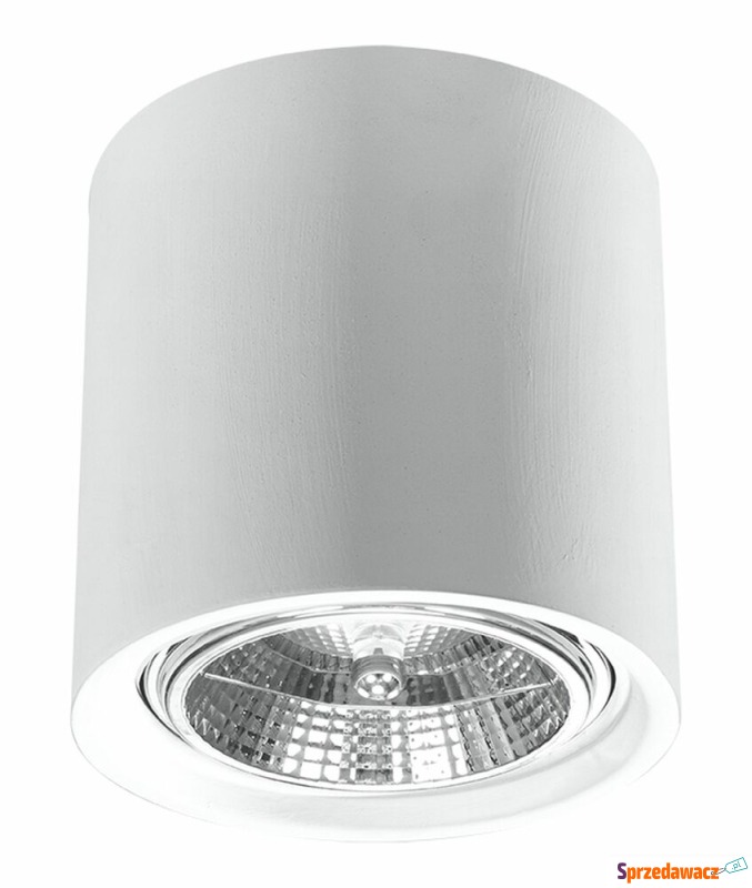 SELSEY Plafon Siegg z ceramiki średnica 14,5 cm... - Lampy wiszące, żyrandole - Kwidzyn
