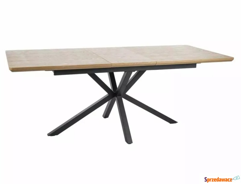 SELSEY Stół rozkładany Logan 160(200)x90 dąb/... - Stoły kuchenne - Kielce