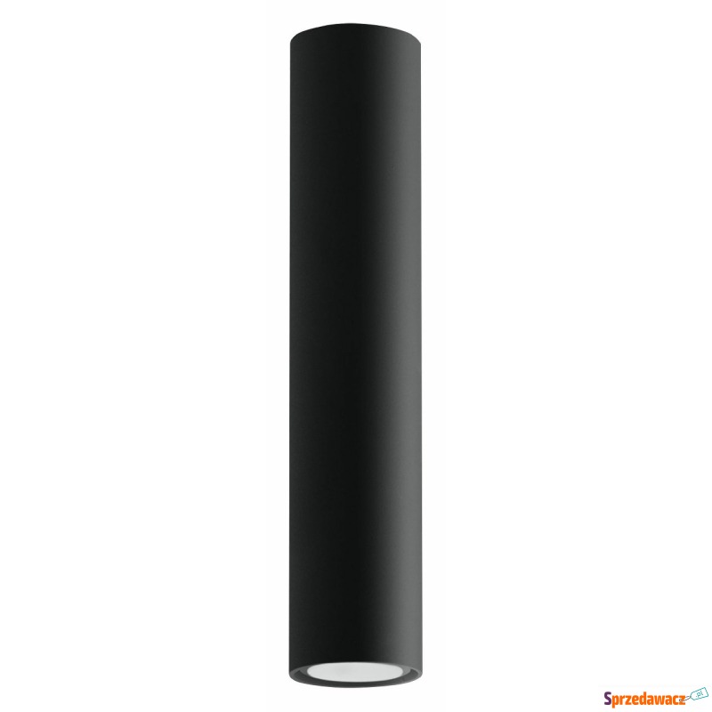 SELSEY Plafon Lagga 30 cm czarny - Genesis - Lampy wiszące, żyrandole - Słupsk