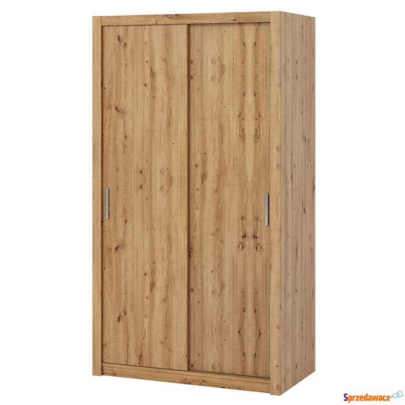 SELSEY Szafa przesuwna Rinker 120 cm Dąb artisan... - Szafy - Gliwice
