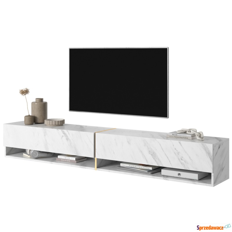 SELSEY Szafka RTV Mirrgo 200 cm...