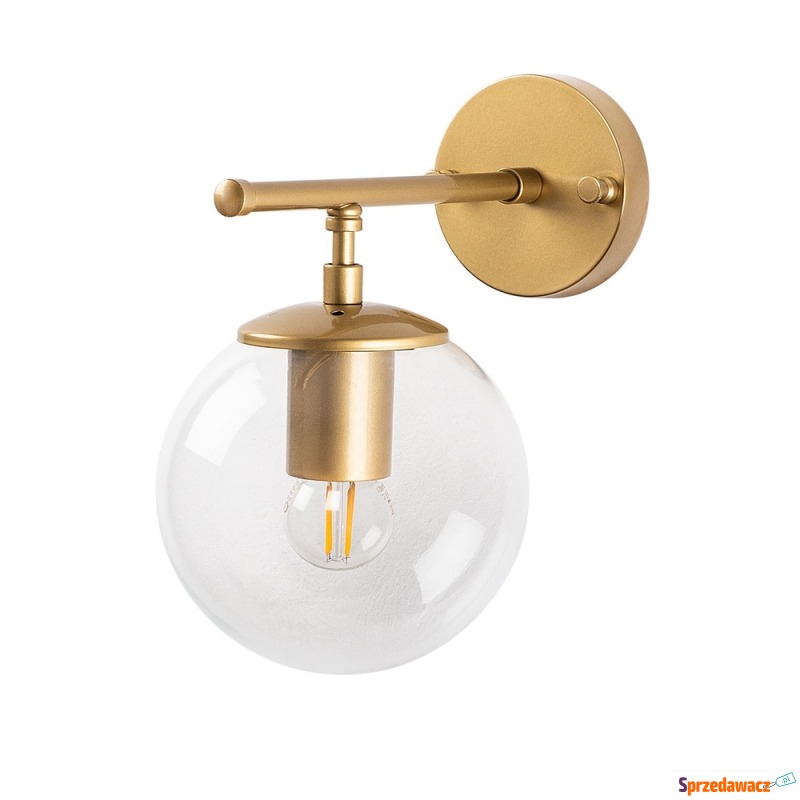 SELSEY Lampa ścienna Blunces złota/ transpare... - Kinkiety - Gdańsk