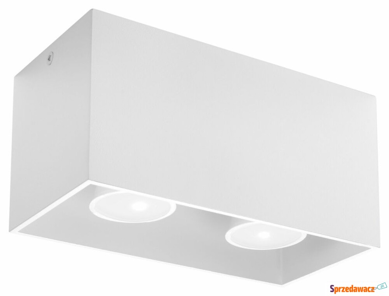 SELSEY Plafon Kodie 20 cm x2 biały - Genesis - Lampy wiszące, żyrandole - Częstochowa