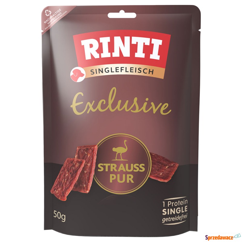 RINTI Singlefleisch Exclusive Snack, 50 g - S... - Przysmaki dla psów - Swarzędz
