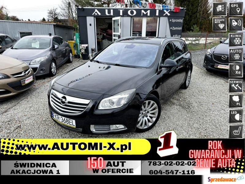Opel Insignia 2011,  2.0 diesel, automat - Na sprzedaż za 21 800 zł - Świdnica