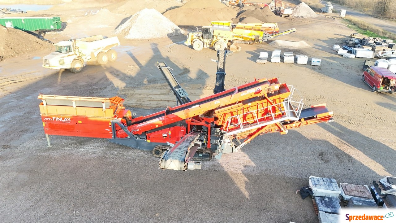 przesiewacz Terex finlay 674