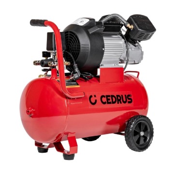 CEDRUS KM50-2T SPRĘŻARKA TŁOKOWA KOMPRESOR TŁOKOWY OLEJOWY 50L - EWIMAX - OFICJALNY DYSTRYBUTOR - AU