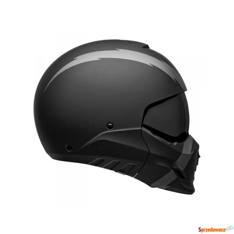 Kask Motocyklowy Bell Broozer Arc Matte Black... - Kaski motocyklowe - Opole