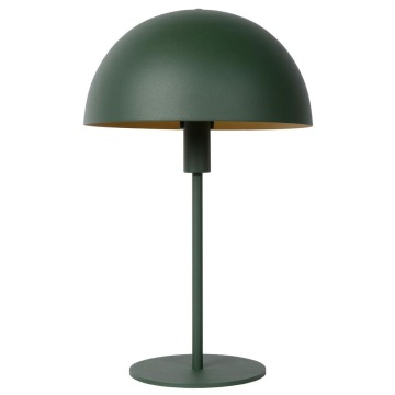 SELSEY Lampa stołowa Siemon zielona - Genesis