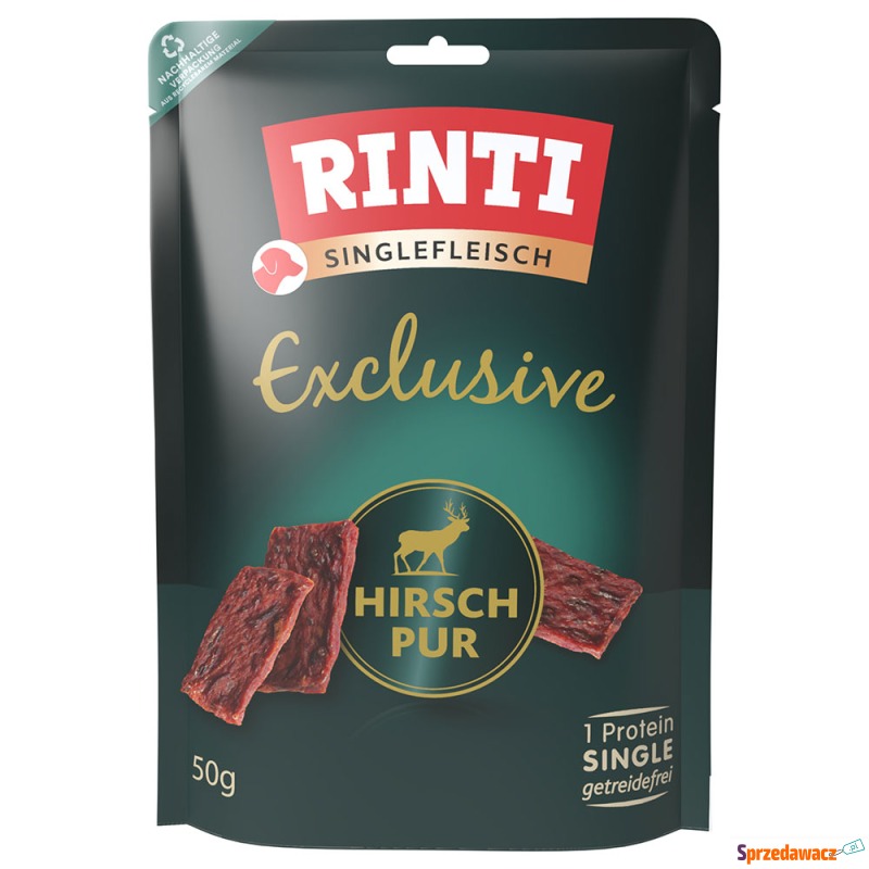 RINTI Singlefleisch Exclusive Snack, 50 g - J... - Przysmaki dla psów - Bytom
