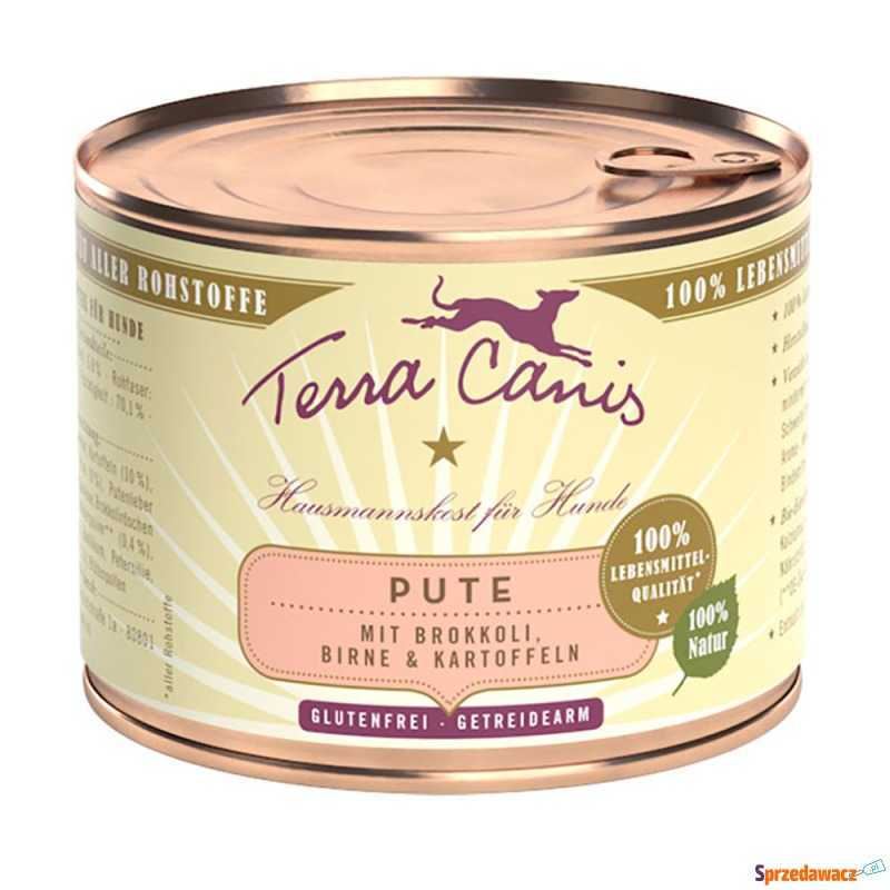 Terra Canis, 6 x 200 g - Indyk...