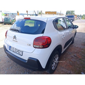 Citroen C3 2019,  1.5 diesel - Na sprzedaż za 34 500 zł - Jasło - zdjęcie 2