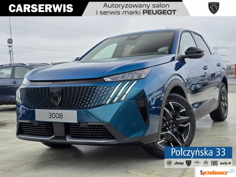 Peugeot 3008  SUV 2025,  1.2 benzyna, automat - Na sprzedaż za 137 399 zł - Warszawa