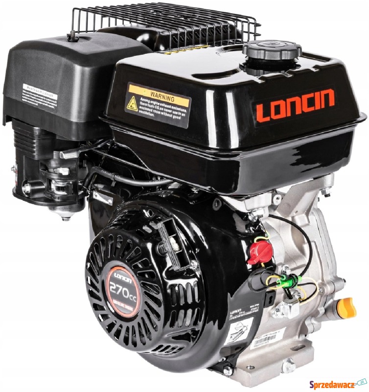 SILNIK LONCIN G270F-A SPALINOWY BENZYNOWY 9 KM... - Silniki kompletne - Opalenica