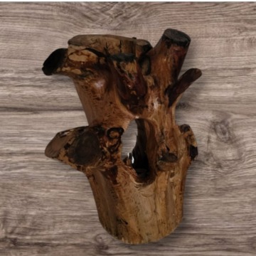 Lampa stojąca drewno handmade - Figurki, rzeźby - Tarnów - zdjęcie 2