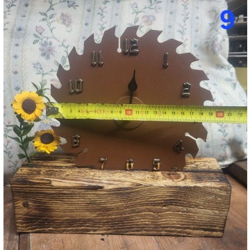 Zegar Handmade Loft, Warsztat, Vintage - Pozostałe dekoracje - Tarnów - zdjęcie 4