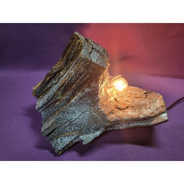 Lampka handmade z drewna - unikatowa dekoracja - Pozostałe dekoracje - Tarnów - zdjęcie 2