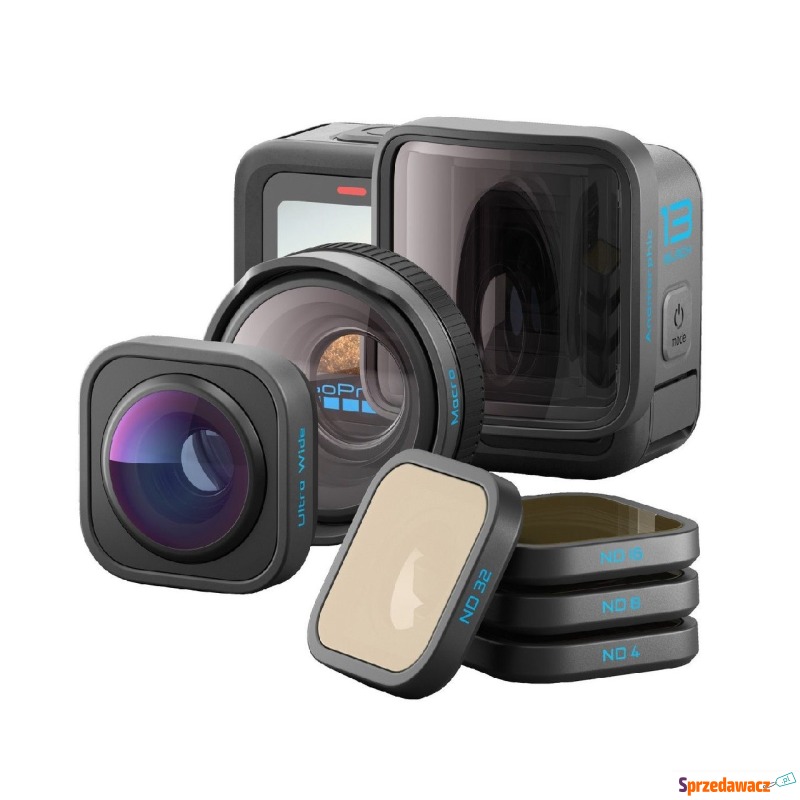 GoPro HERO13 Black + HB-Series Lens Collection - Kamery sportowe - Wałbrzych