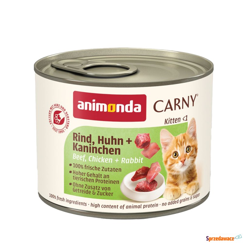 animonda Carny Kitten, 12 x 200...