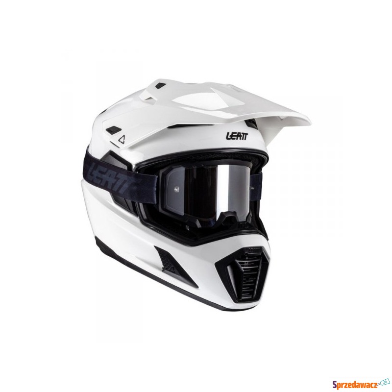 Kask motocyklowy z goglami Leatt...