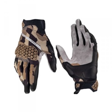 Rękawice motocyklowe Leatt Adv X-Flow 7.5 Short Desert