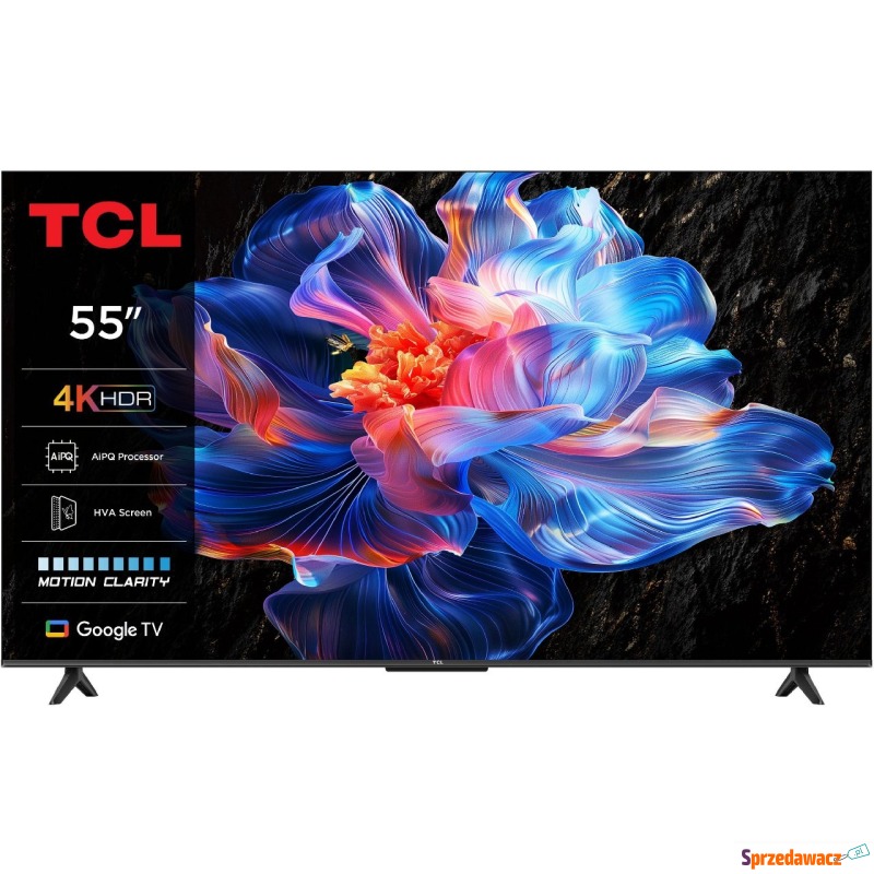Telewizor TCL 55V6C LED 55'' 4K Ultra HD Google... - Telewizory - Ruda Śląska