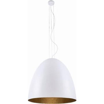 LAMPA WISZĄCA EGG L BIAŁO-ZŁOTY 9023 Nowodvorski