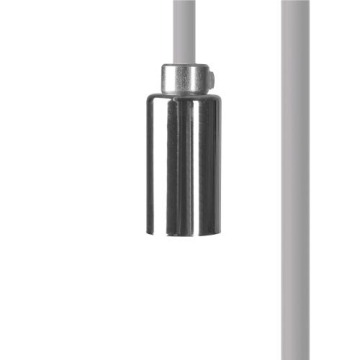 PRZEWÓD Z OPRAWKĄ 150CM CAMELEON CABLE G9 1,5 M WHITE/CHROME 8585 Nowodvorski