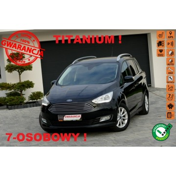 Ford Grand C-MAX - Titanium! 7-osobowy! Grzana kierownica! Gwarancja!