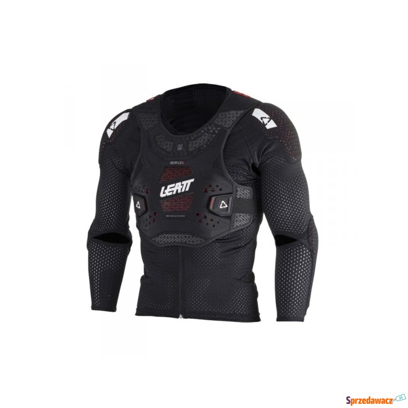 Koszulka z ochraniaczami Leatt Reaflex Black - Ochraniacze motocyklowe - Słupsk