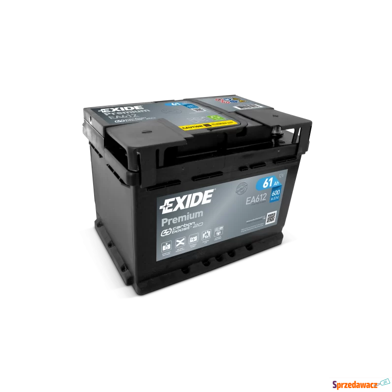 Akumulator 61Ah 600A Exide Premium