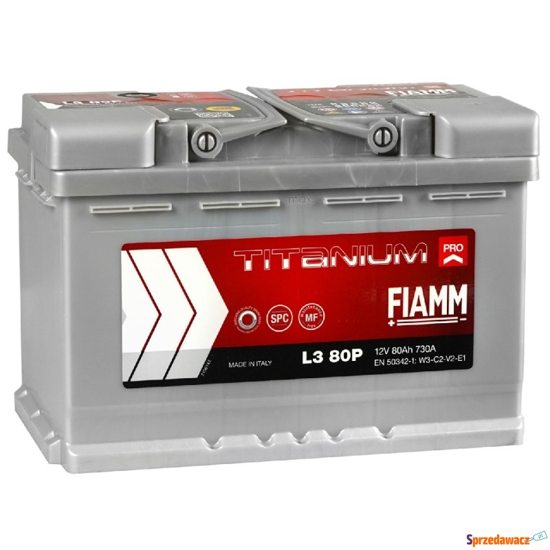 Akumulator 80Ah 730A Prawy Plus...