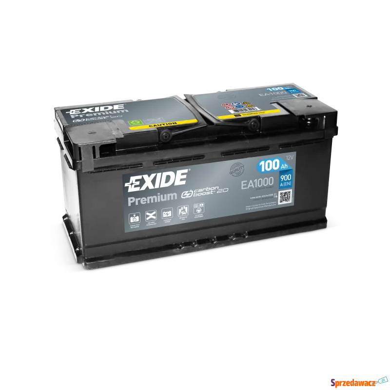 Akumulator 100Ah 900A Exide Premium