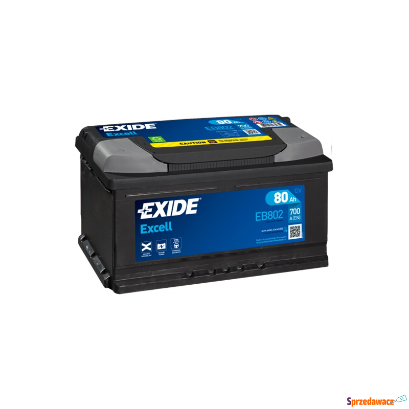 Akumulator 80Ah 700A Exide Excell