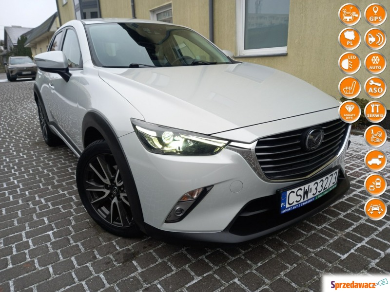 Mazda CX-3  SUV 2015,  1.5 diesel - Na sprzedaż za 46 900 zł - Nowe