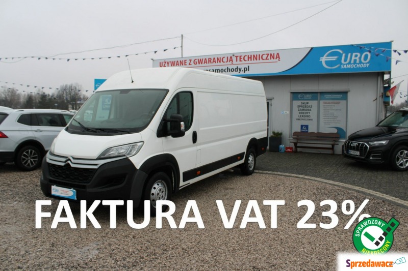 Citroen Jumper 2020,  2.2 diesel - Na sprzedaż za 70 900 zł - Warszawa